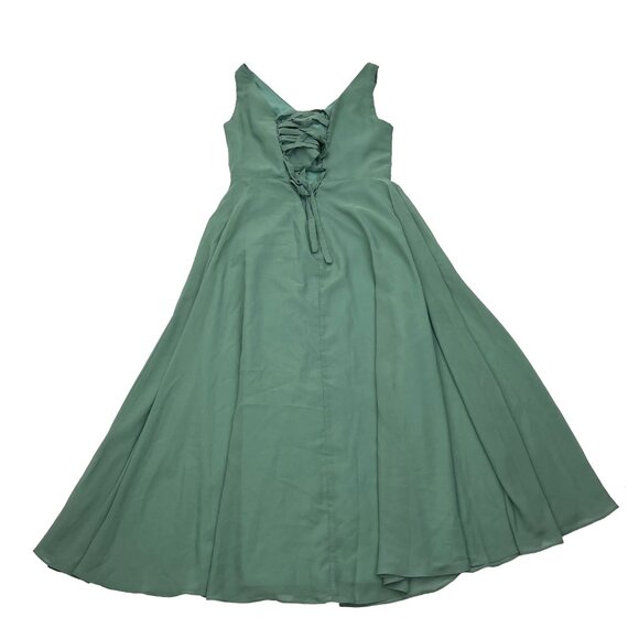 Lavetir Green Bridesmaid Wedding Dress Womens 14 - Picture 2 of 5